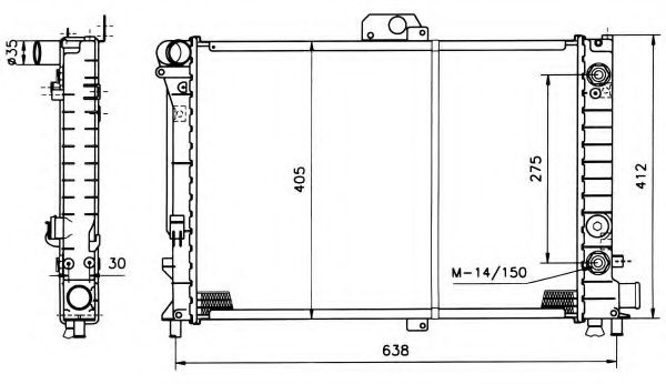 Radiator, racire motor