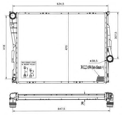 Radiator, racire motor