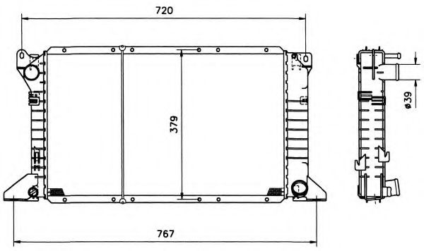 Radiator, racire motor