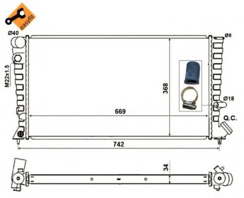 Radiator, racire motor