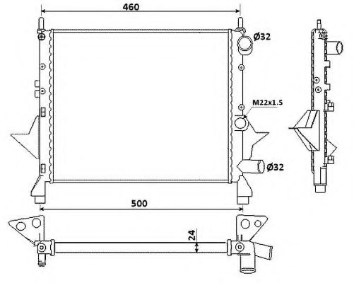 Radiator, racire motor