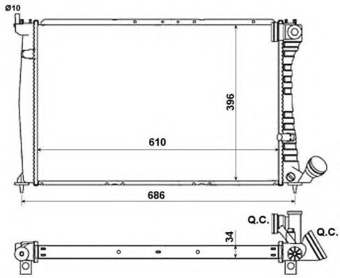 Radiator, racire motor