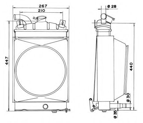 Radiator, racire motor