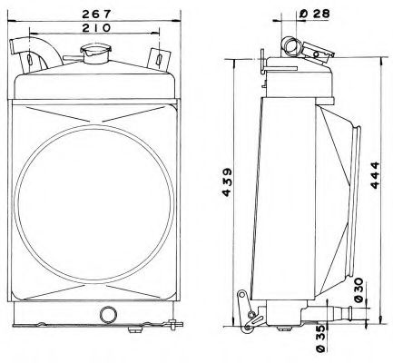 Radiator, racire motor