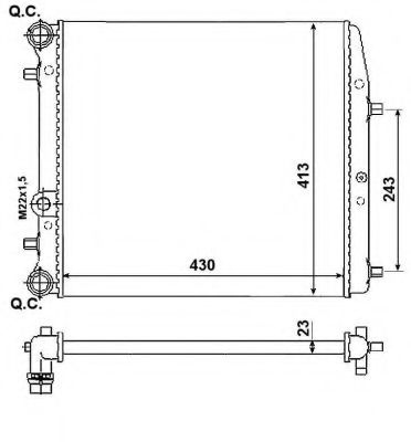 Radiator, racire motor