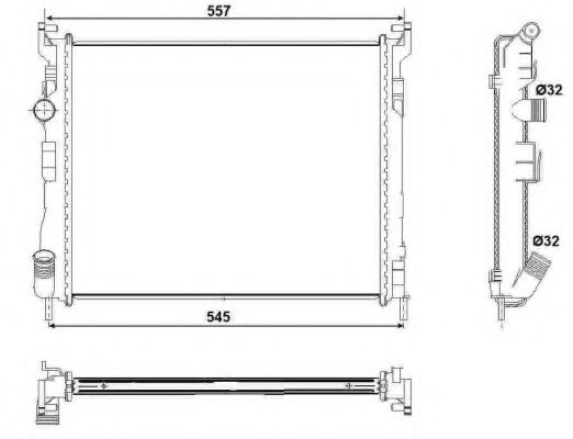 Radiator, racire motor