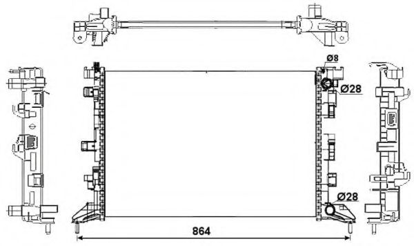 Radiator, racire motor