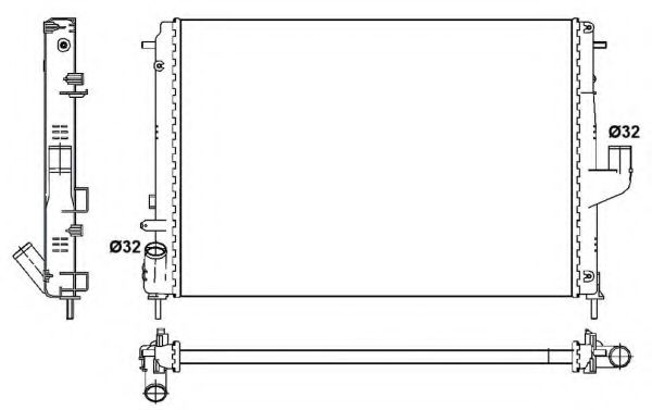 Radiator, racire motor