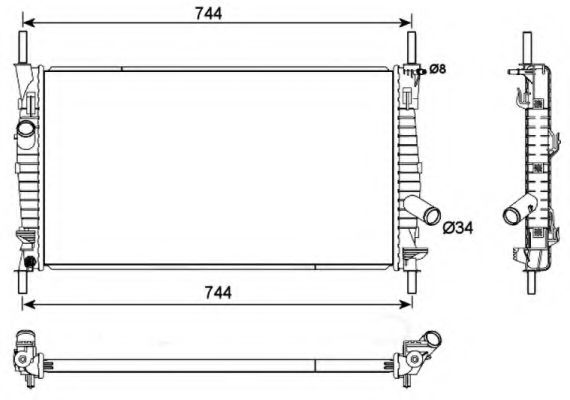 Radiator, racire motor