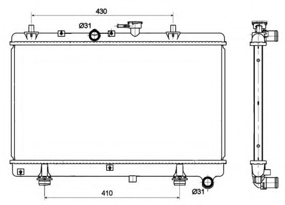 Radiator, racire motor