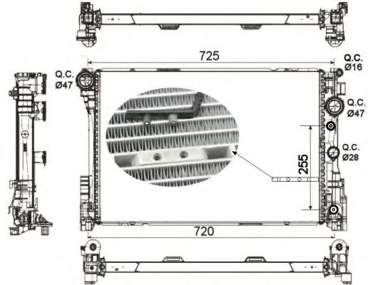 Radiator, racire motor