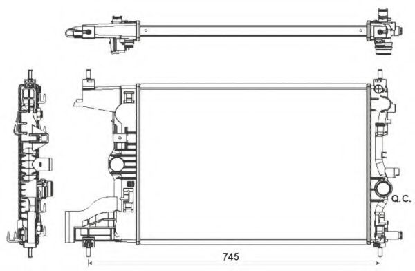 Radiator, racire motor