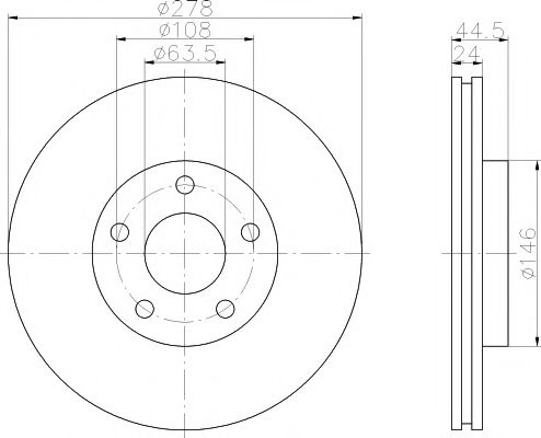 Disc frana