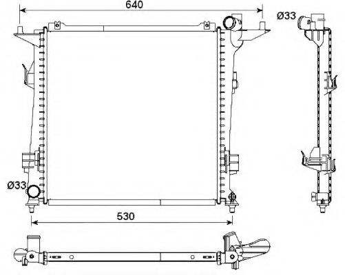 Radiator, racire motor