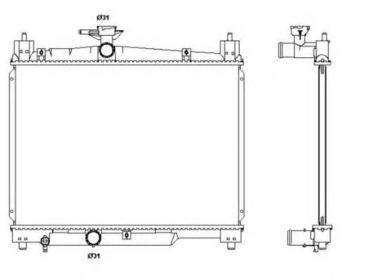 Radiator, racire motor