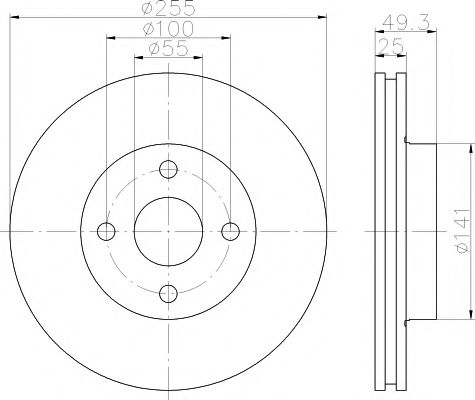 Disc frana