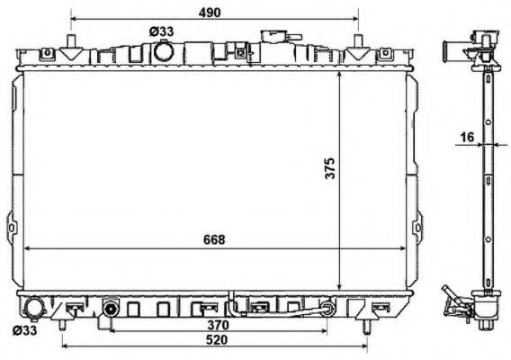 Radiator, racire motor