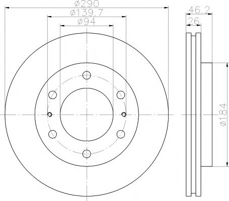 Disc frana