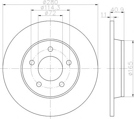 Disc frana