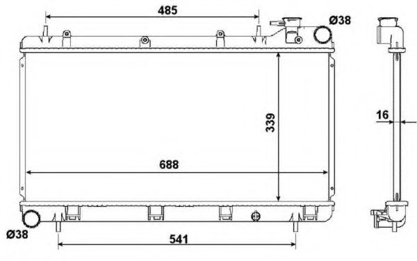 Radiator, racire motor