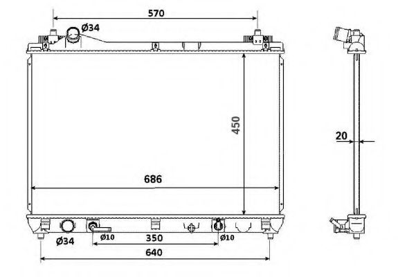 Radiator, racire motor