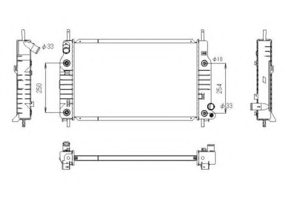 Radiator, racire motor