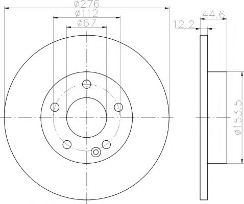 Disc frana