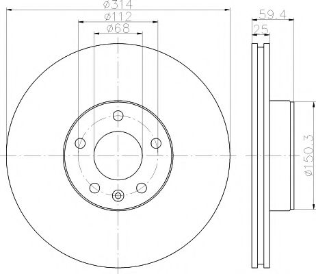 Disc frana