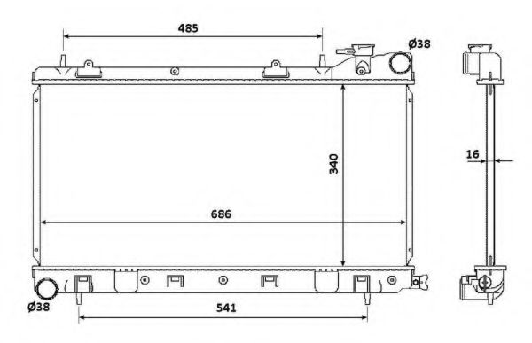 Radiator, racire motor