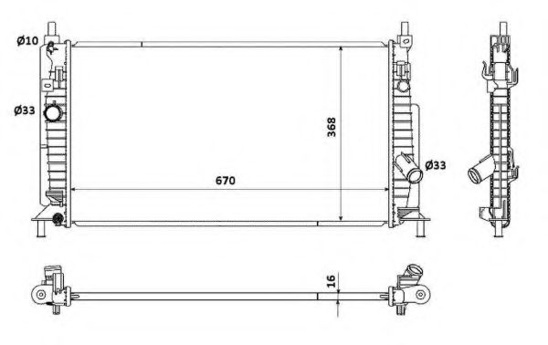 Radiator, racire motor