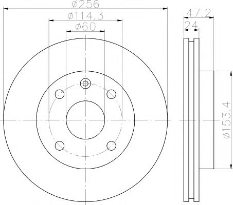 Disc frana