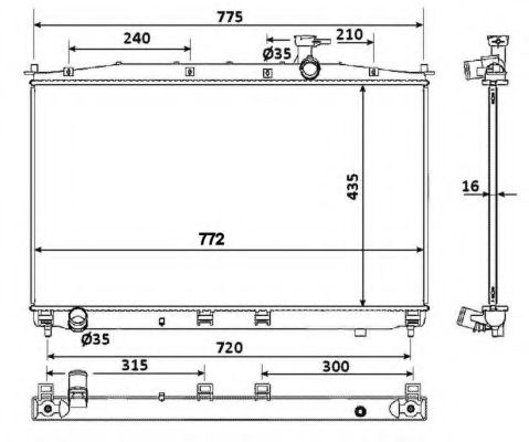 Radiator, racire motor