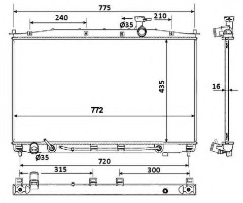 Radiator, racire motor