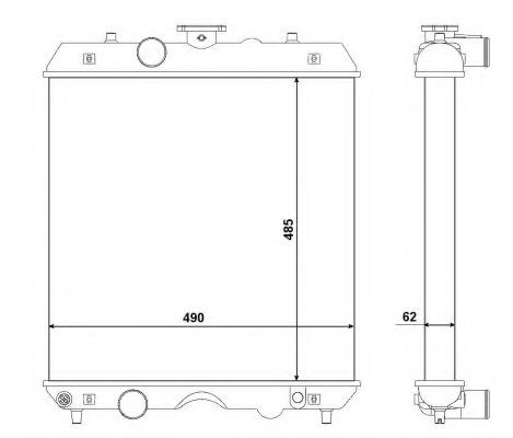 Radiator, racire motor