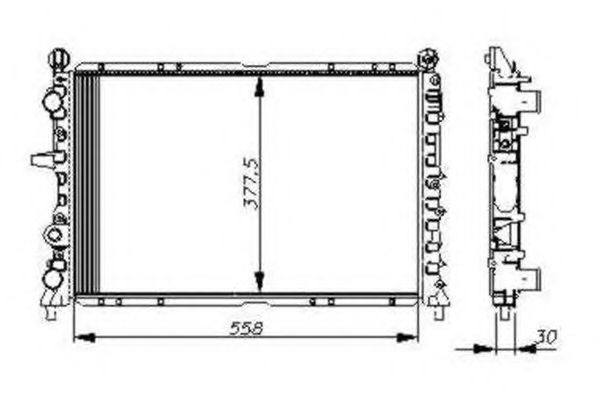 Radiator, racire motor