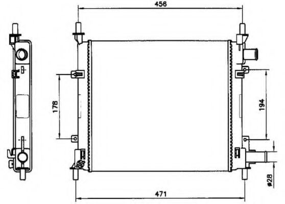 Radiator, racire motor