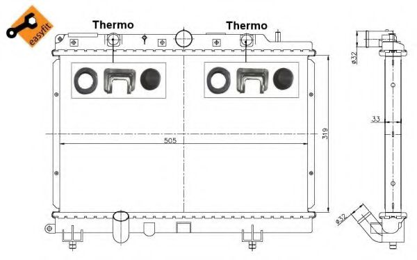 Radiator, racire motor