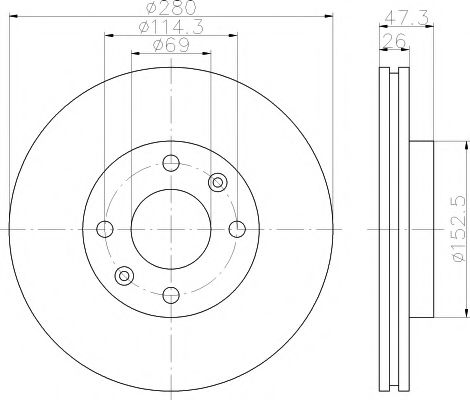 Disc frana