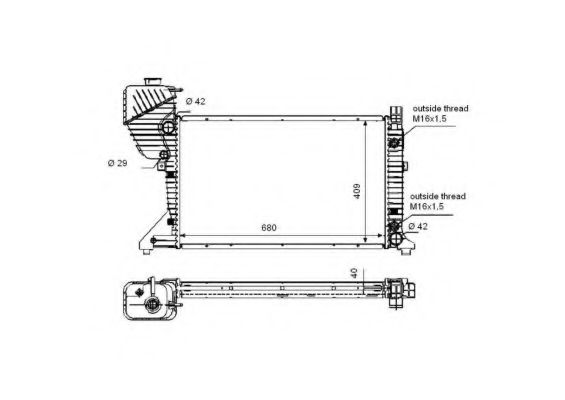 Radiator, racire motor