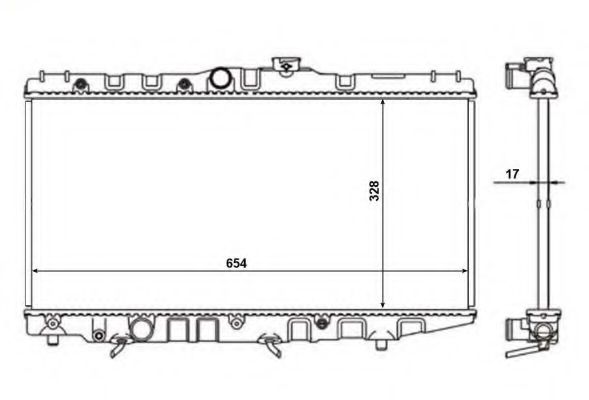 Radiator, racire motor