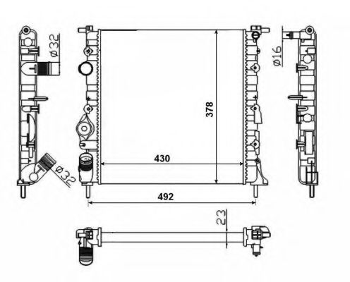 Radiator, racire motor