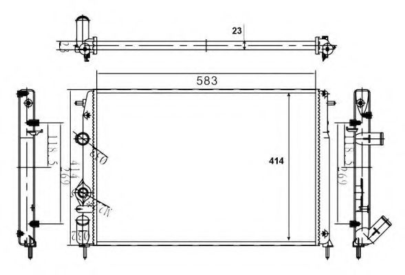 Radiator, racire motor