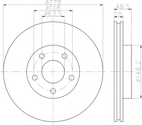 Disc frana