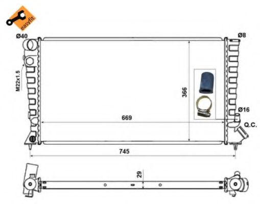 Radiator, racire motor