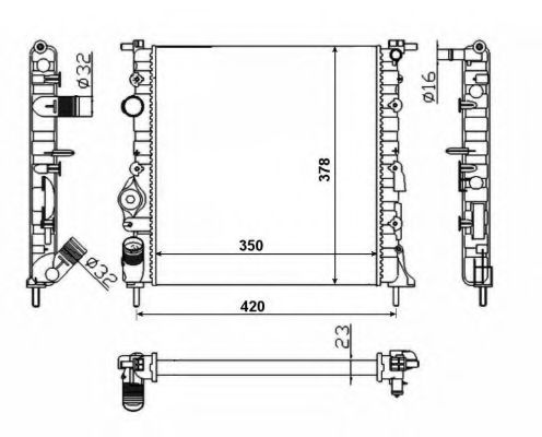 Radiator, racire motor