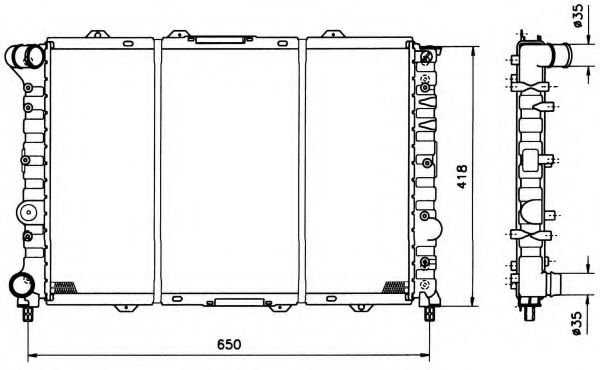 Radiator, racire motor