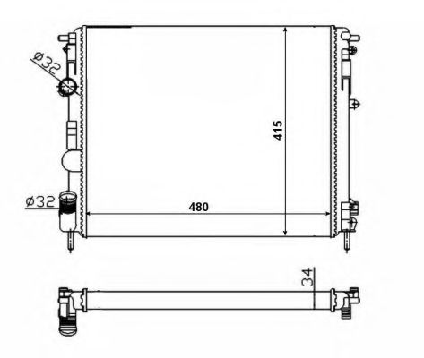 Radiator, racire motor