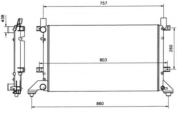 Radiator, racire motor