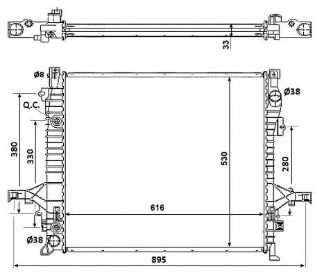 Radiator, racire motor