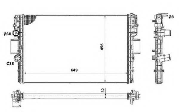 Radiator, racire motor